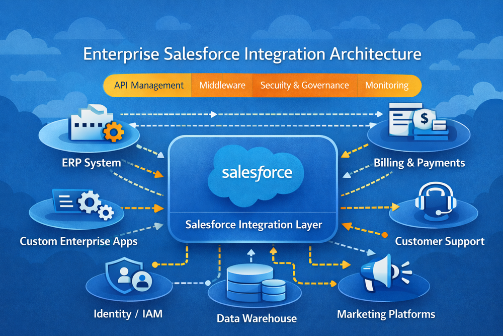 Salesforce Integration Architecture for Enterprise Systems