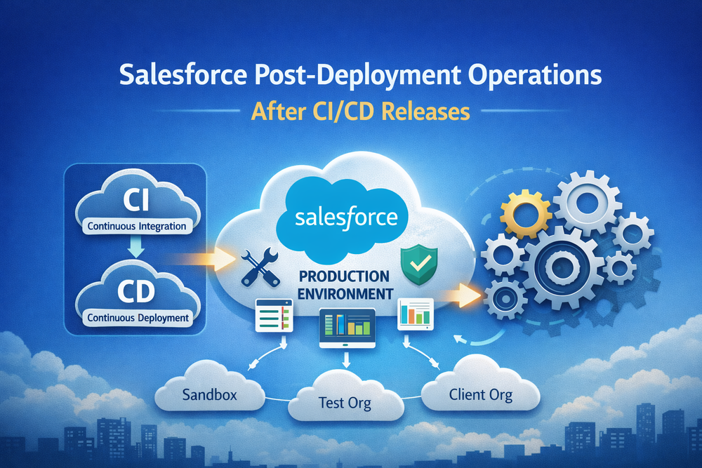 Salesforce Post-Deployment Operations After CI/CD Releases